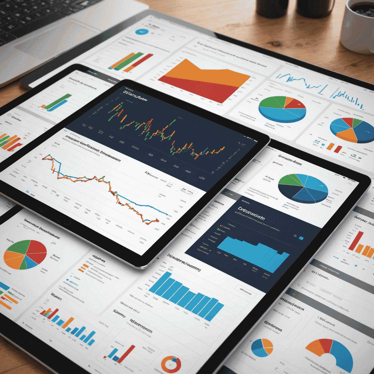 Supply chain optimization dashboard with logistics network visualization and inventory management charts